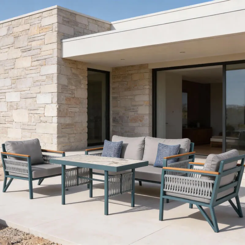 Nairobi İkili Oturma Grubu Gri