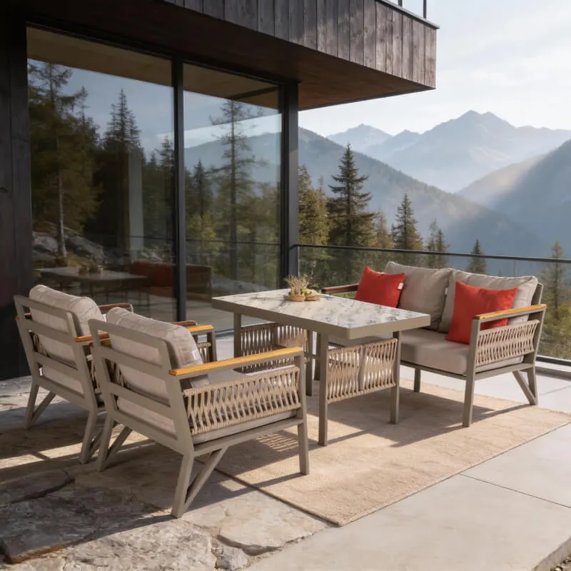 Nairobi İkili Oturma Grubu Bej