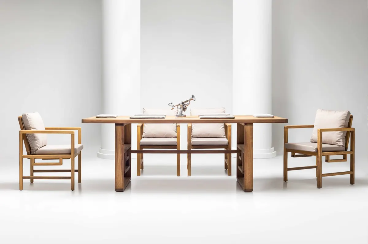 Napoli Wood Bahçe Masa Takımı