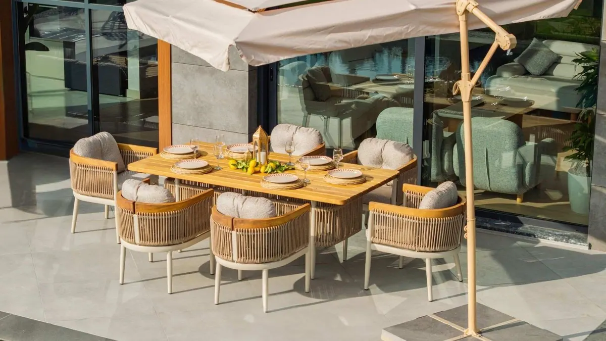 Minerva Bahçe Masa Takımı