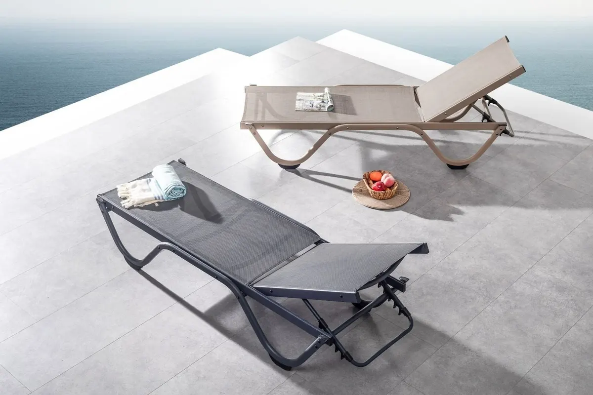 Gala Kolsuz Şezlong Antrasit