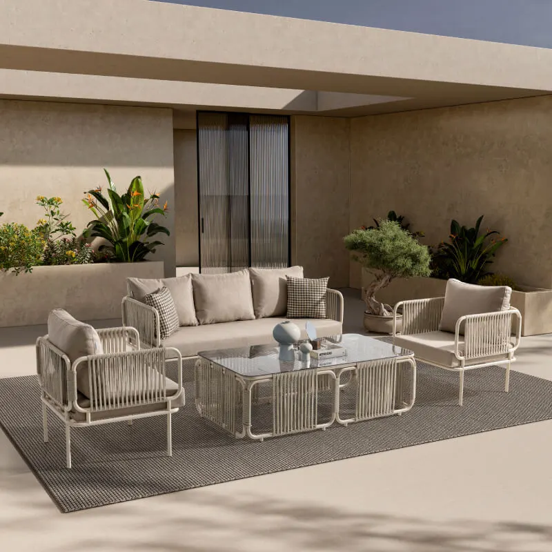 Berlin Üçlü Oturma Grubu Krem