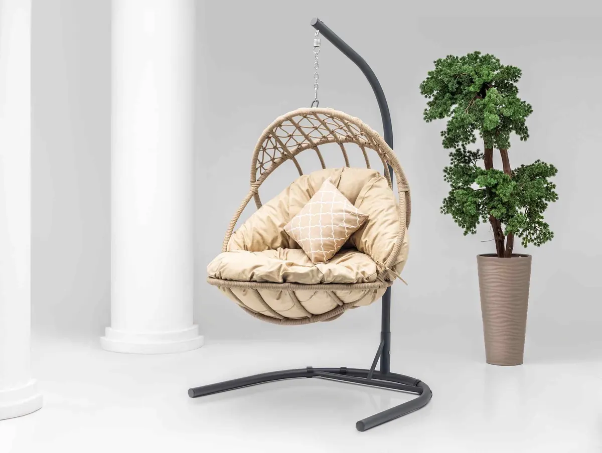 Oscar Tekli Salıncak Cappuccino