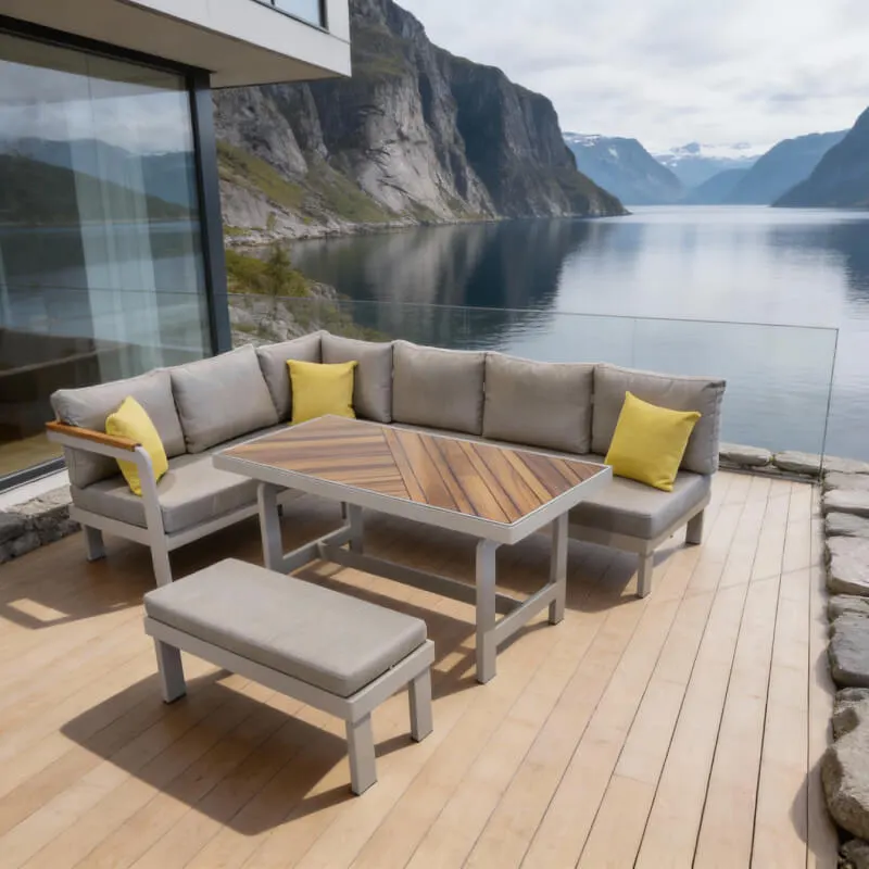 Madrid Köşe Takımı Bej